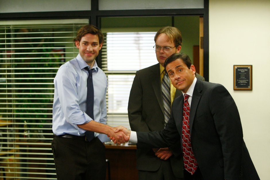 Dwight and michael