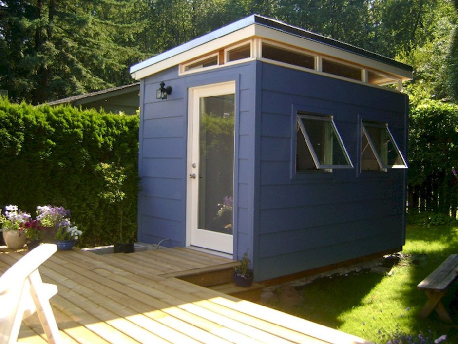 Modern shed