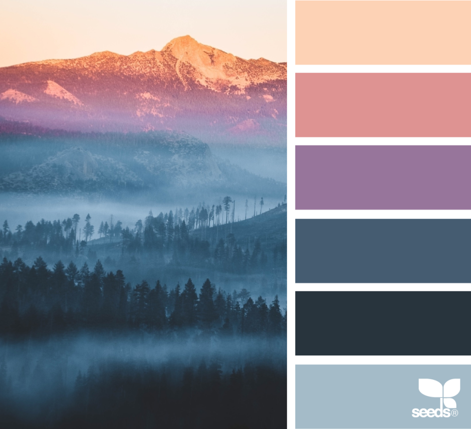 Morning color palette