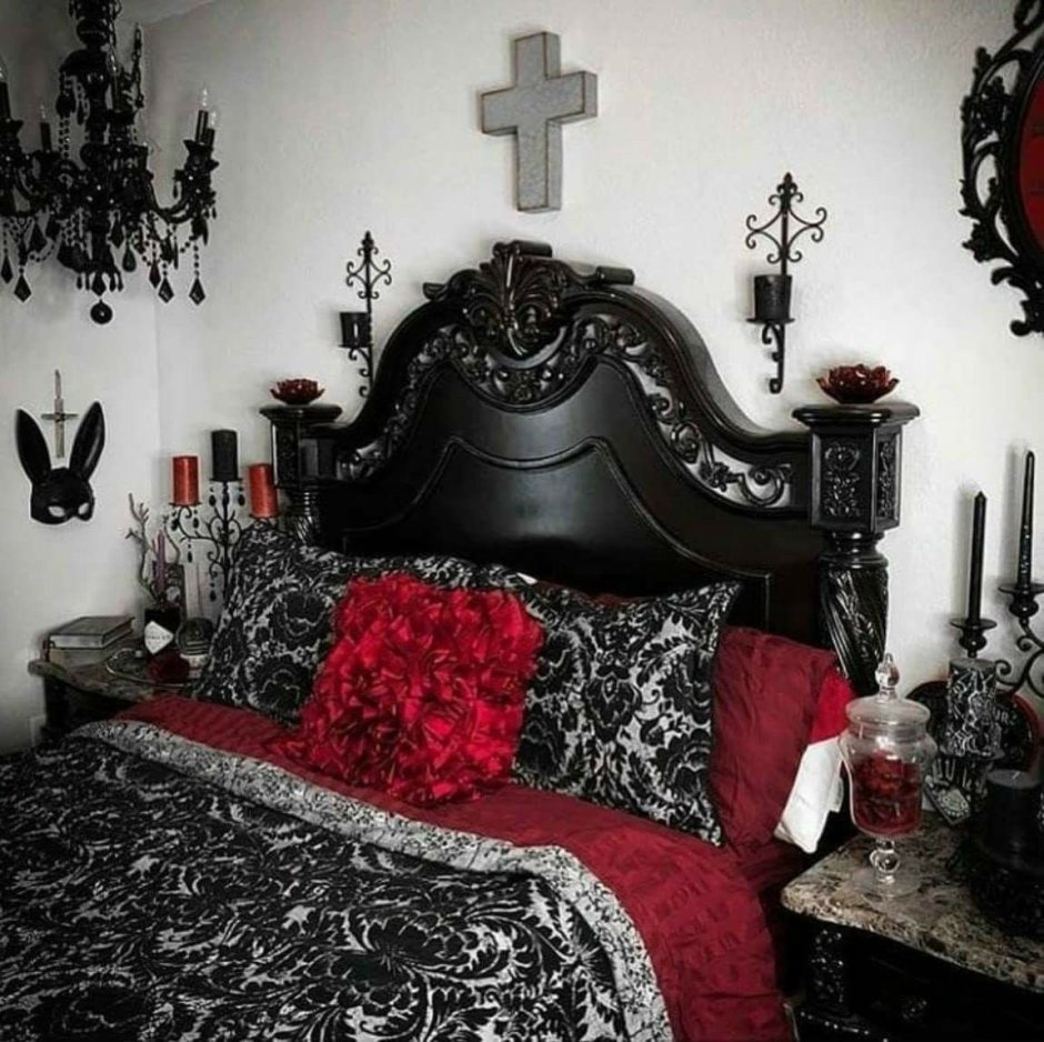 Goth bedroom