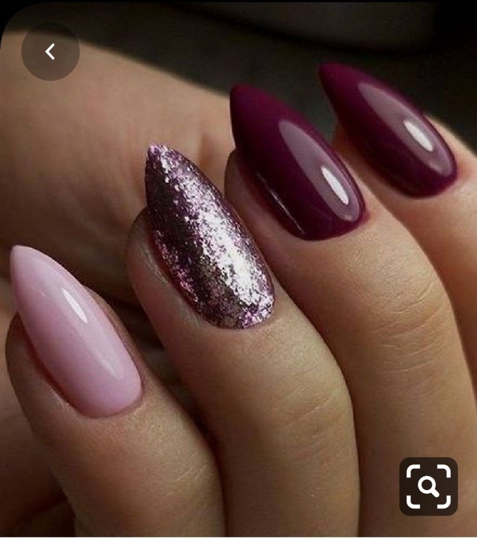 Manicure Nails 2019 Pink Dark Pink Stock Photo 1541321447 | Shutterstock
