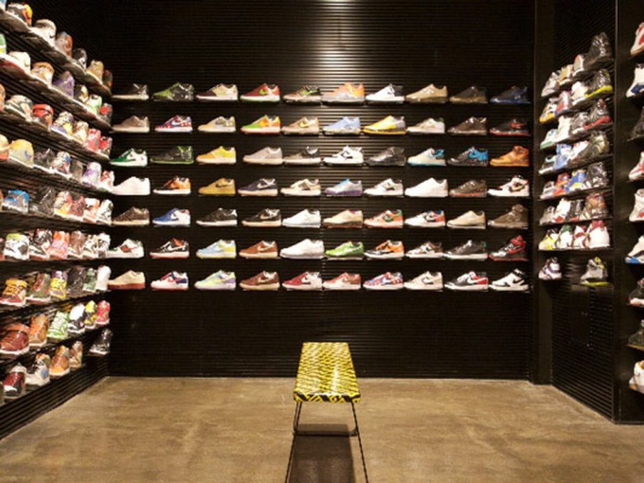 Sneaker room