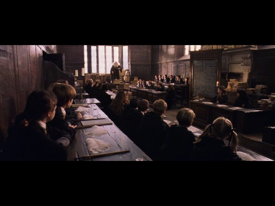Harry potter classroom