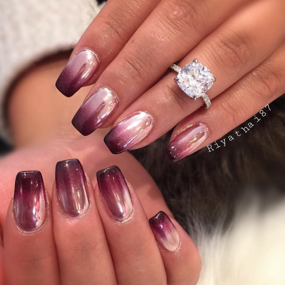 20 top Black and Rose Gold Ombre Nails ideas in 2024