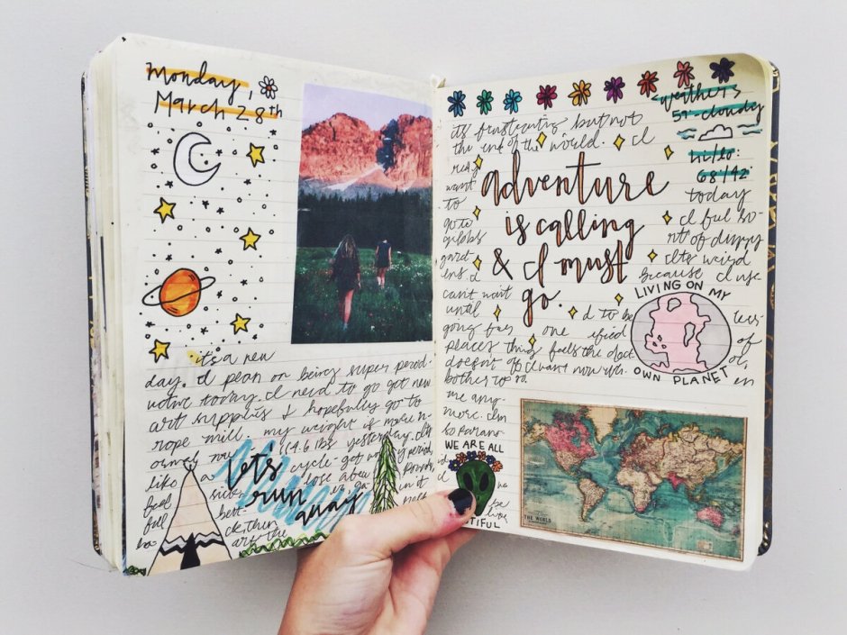 Ideas for personal diary