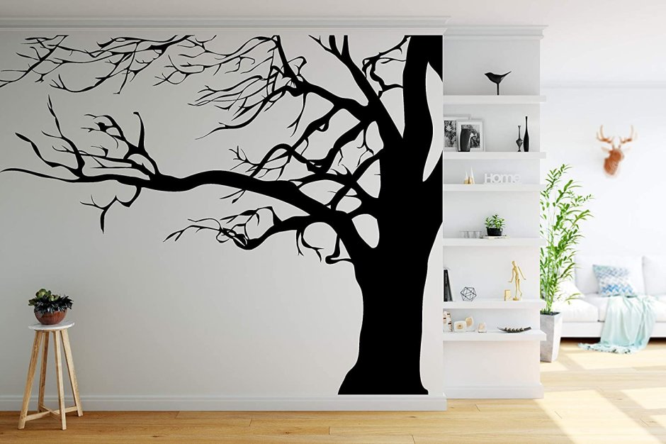Stickers decal wall tree