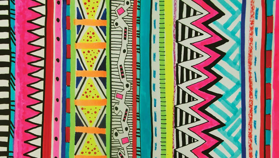 Fabric lining pattern design