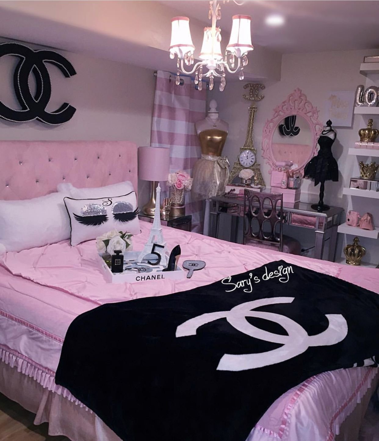 60 Glamorous Teenage Girl's Bedrooms - CREATIVE DESIGN IDEAS 