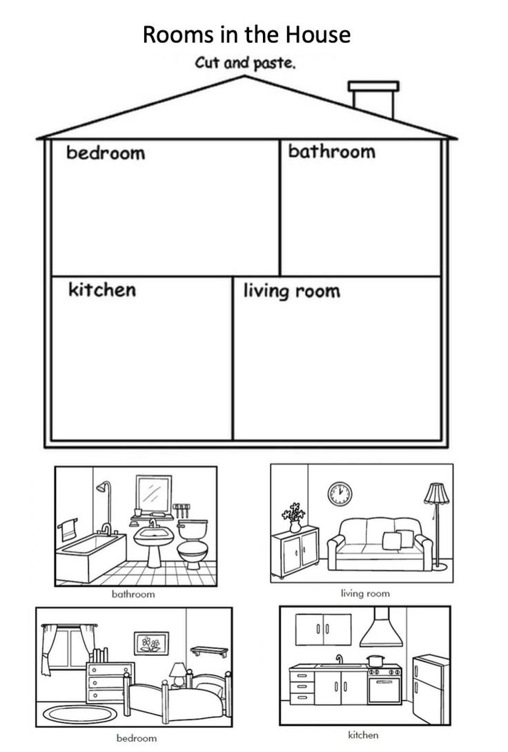 Living room parts in english