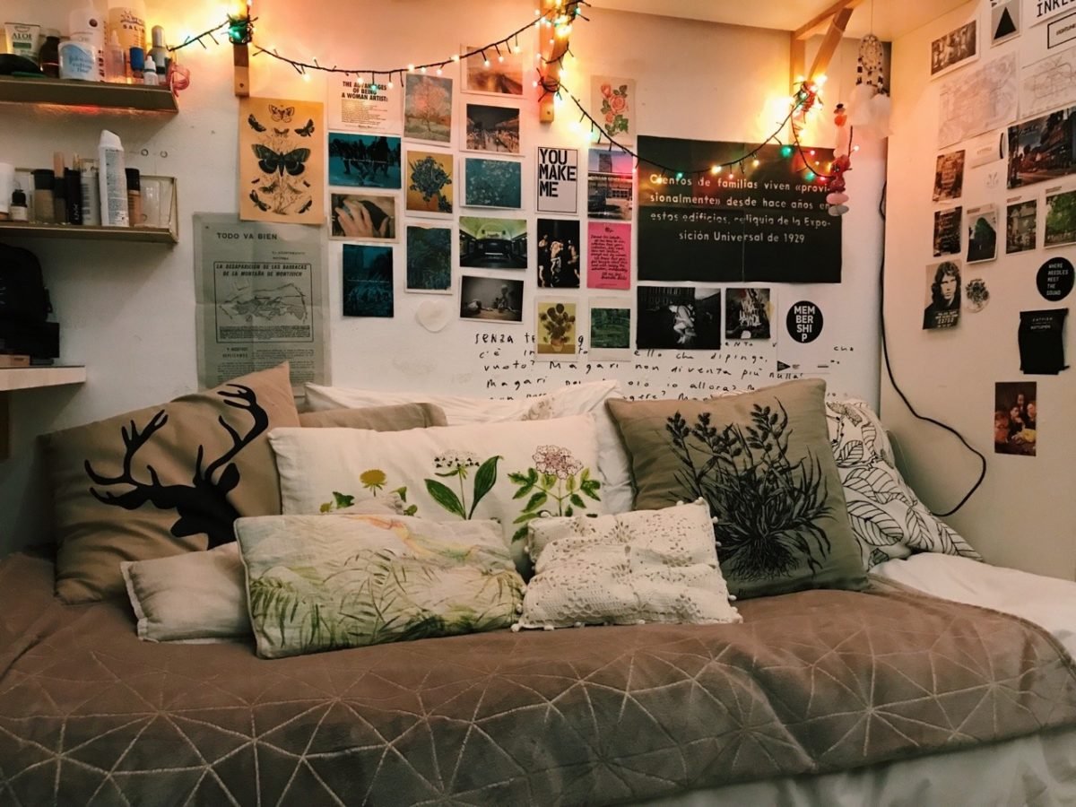 How to Create Fairy Grunge Room Decor Ideas with Vintage Wall Art and Band  Posters