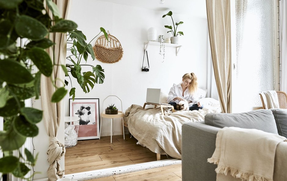 How to decorate one room apartment