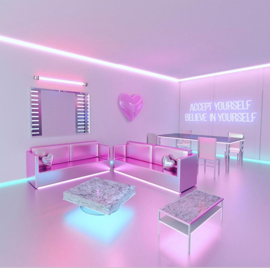 Led lights room aesthetic