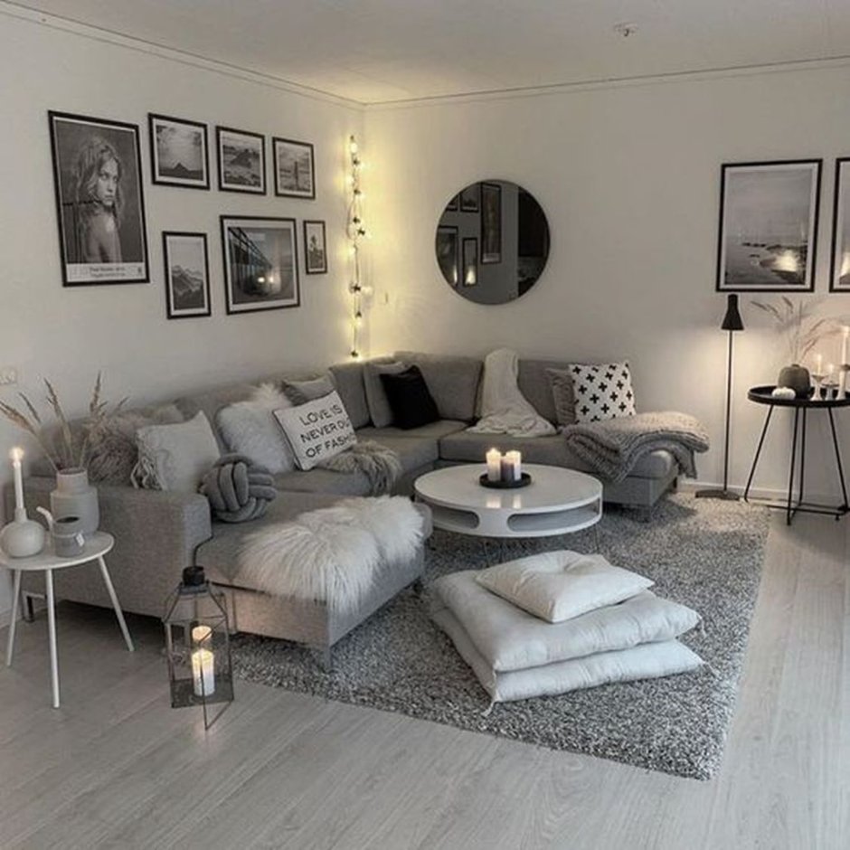 Romantic living room decor