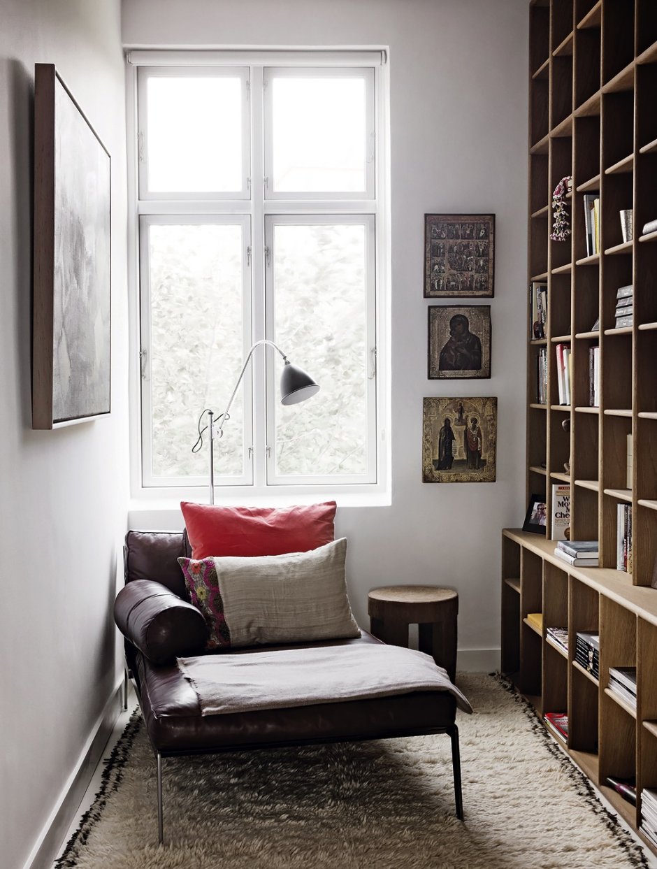 Cozy reading rooms