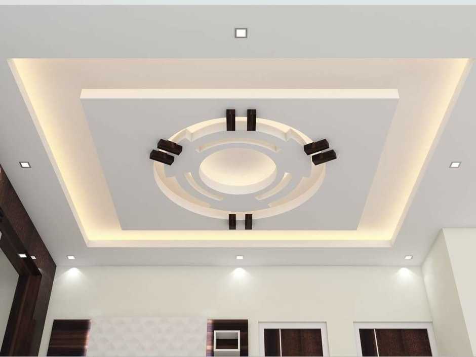 Down ceiling for drawing room