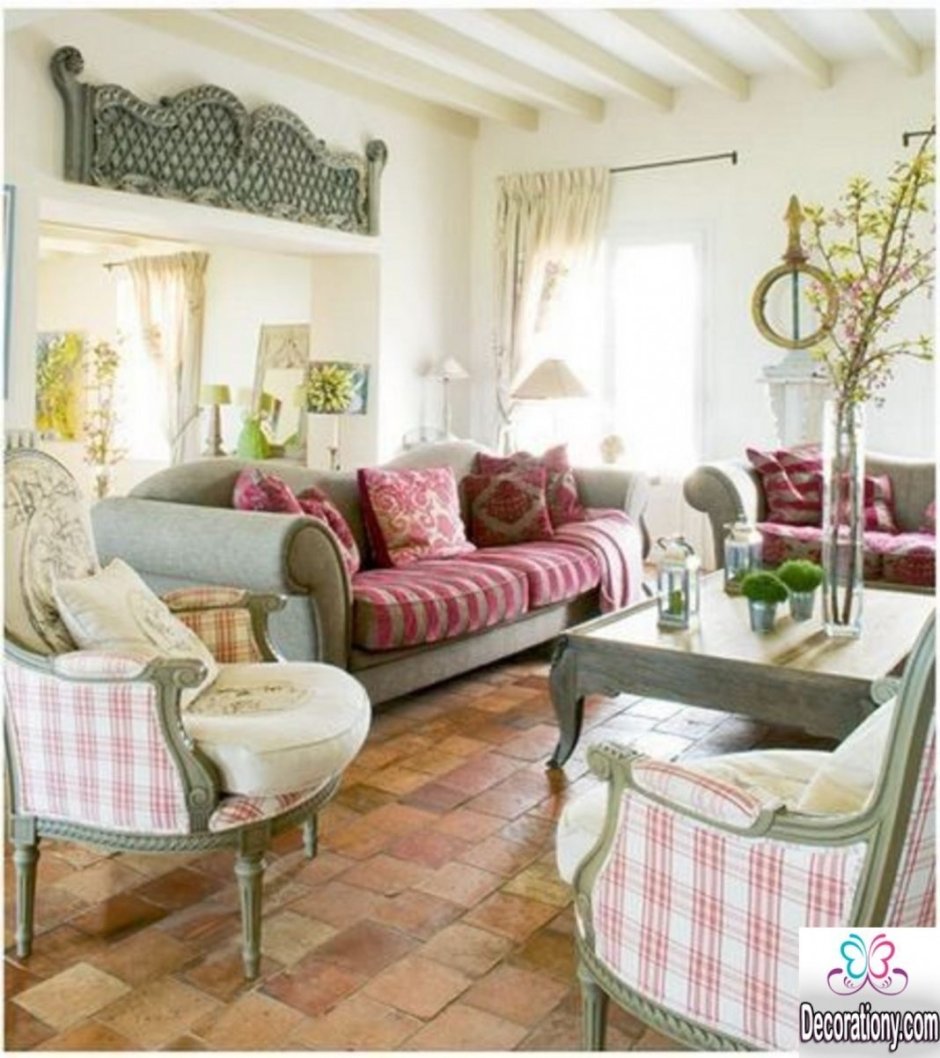 Provence style living room