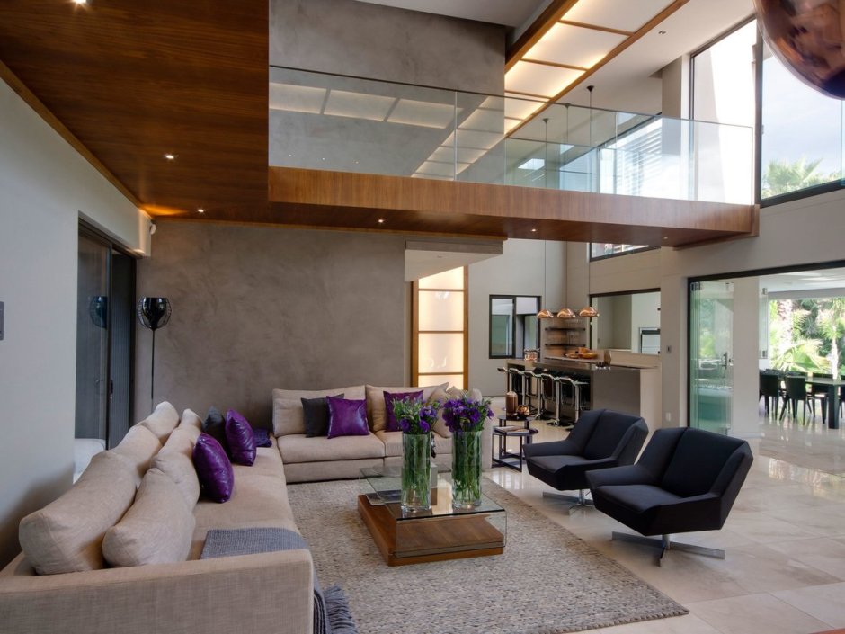 Modern cottage living room