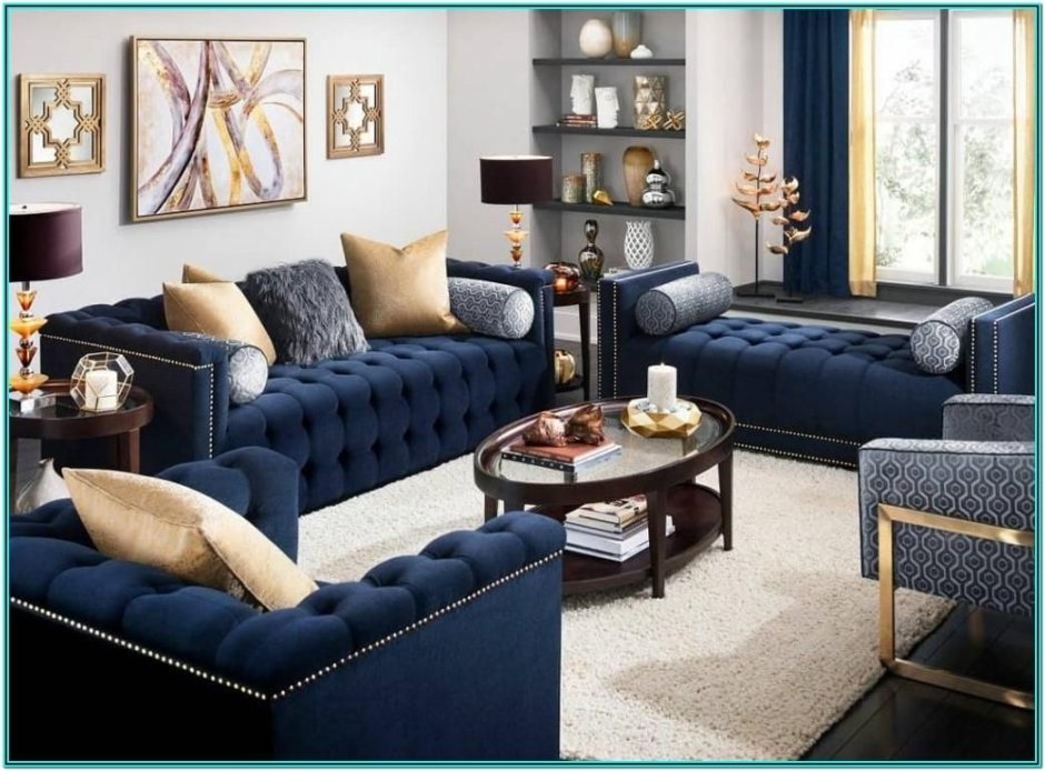 Cognac sofa living room ideas