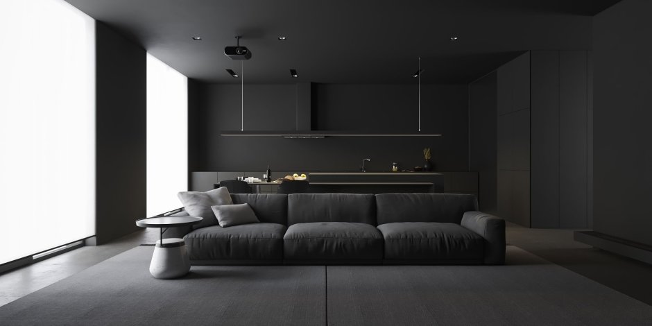 Black and grey room