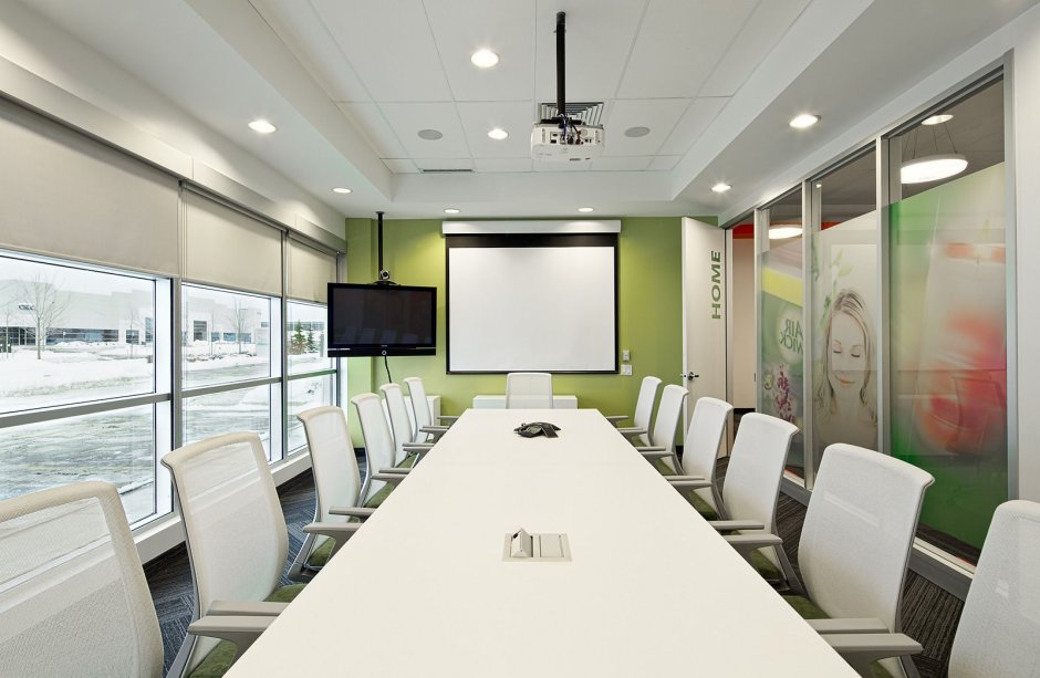 Meeting room ceiling design