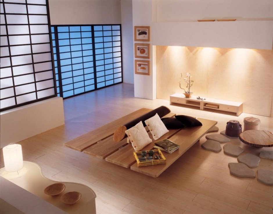 Japanese living room ideas