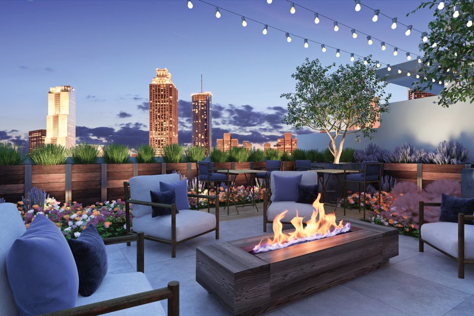 Rooftop living room ideas