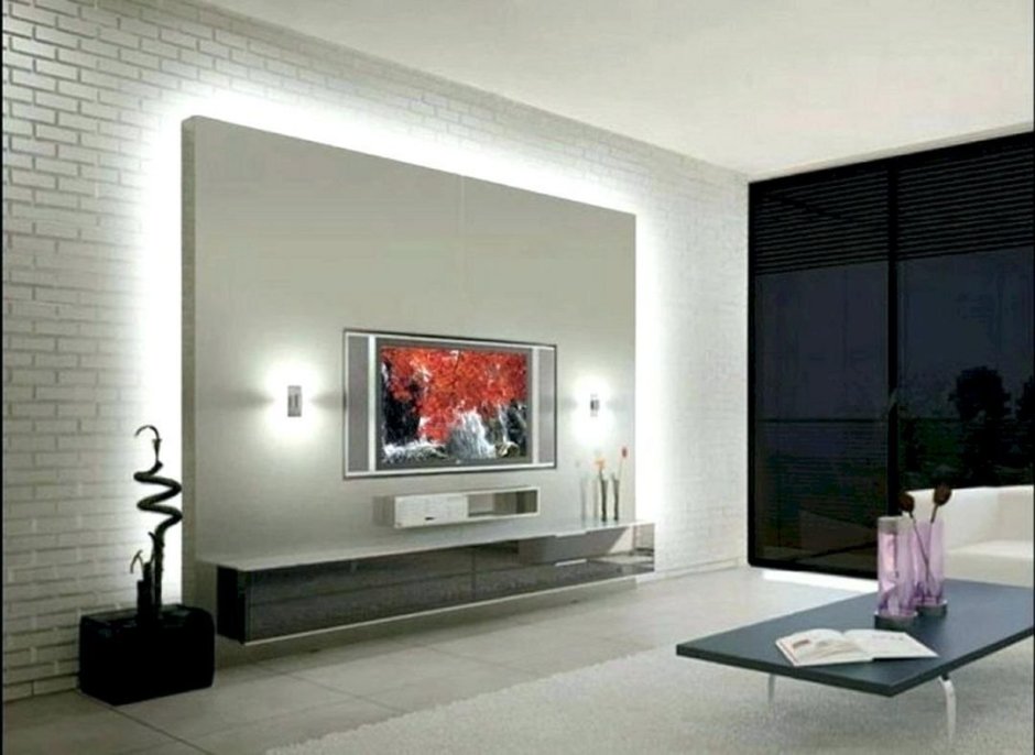 Led panel design for drawing room