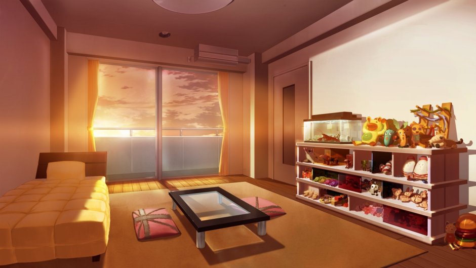 ANIMATED VIRTUAL BACKGROUND Cozy Anime Living Room Cozy - Etsy Australia