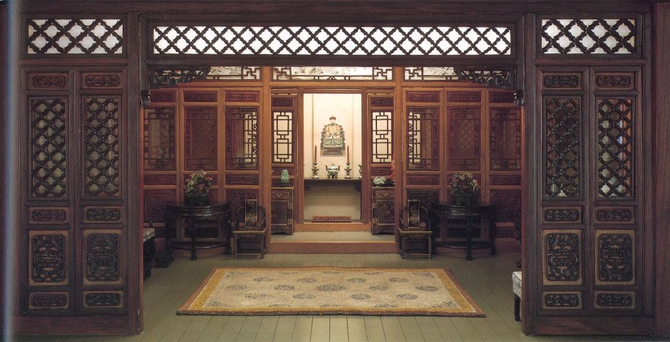 Ancient chinese living room