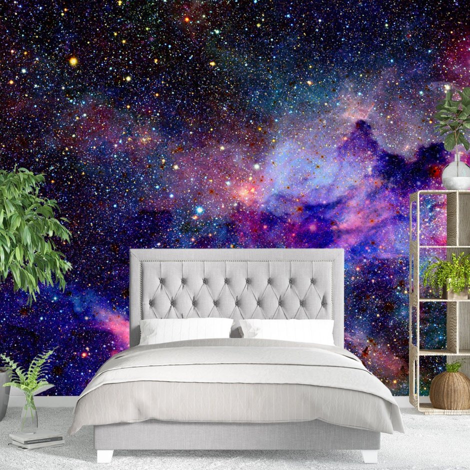 Galaxy bed room