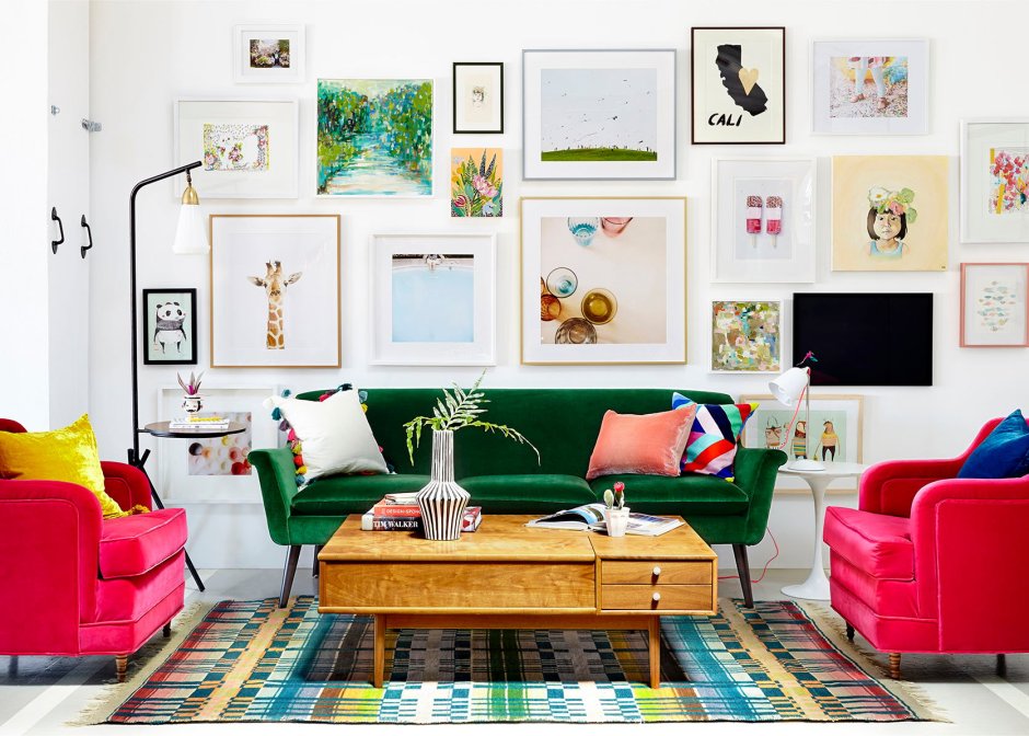 How to decorate a rectangle living room