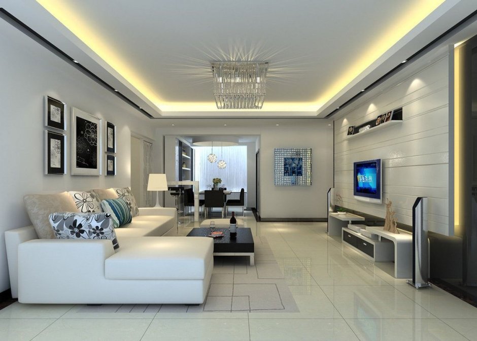 Design of cabinet for living room
