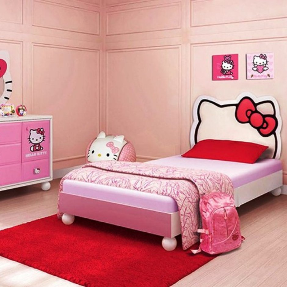 Hello kitty room for kids