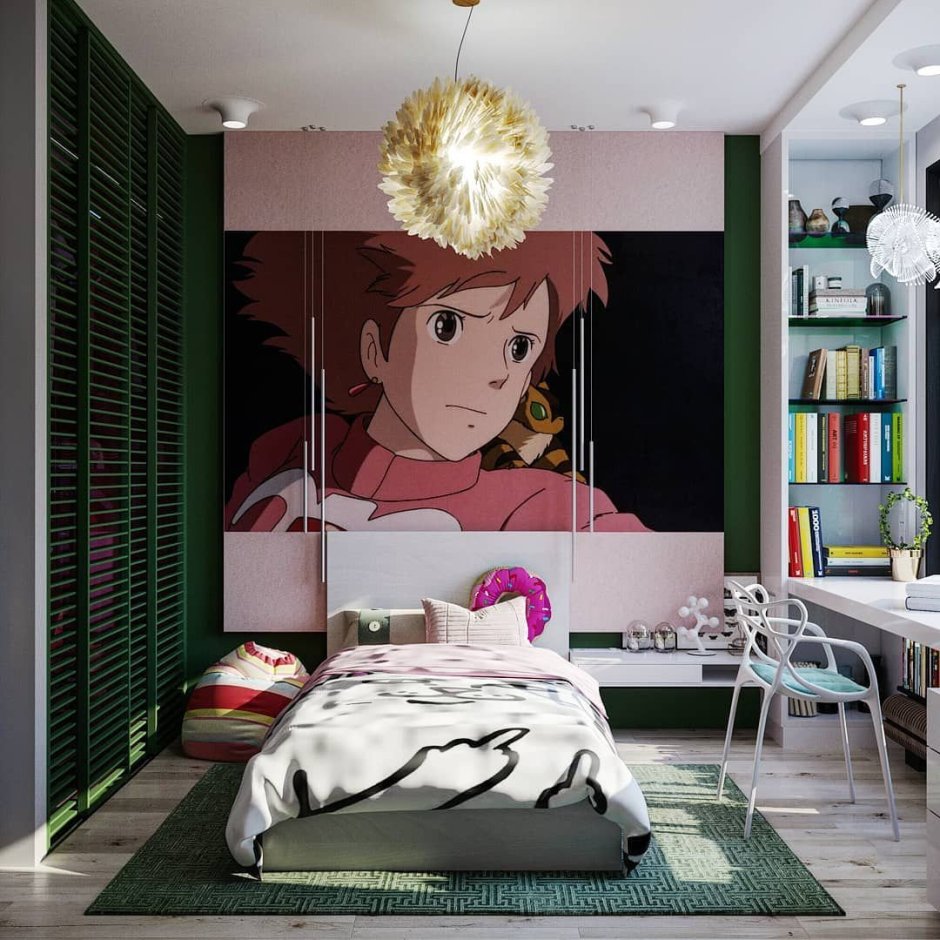 Anime Style Bedroom by KurayamiKiryu on DeviantArt