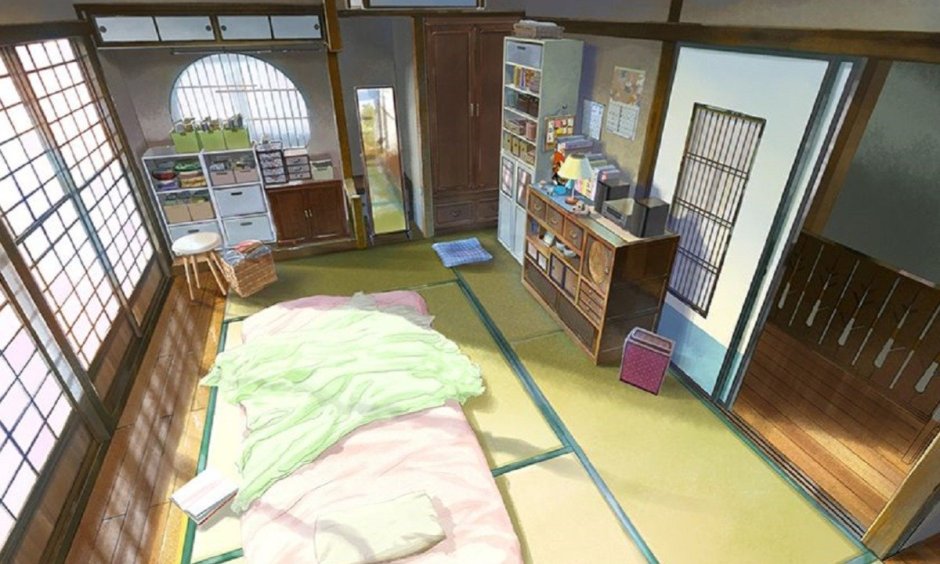 Anime apartment room - 75 photo