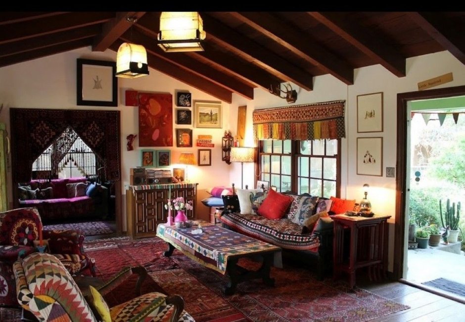 Hippy living room