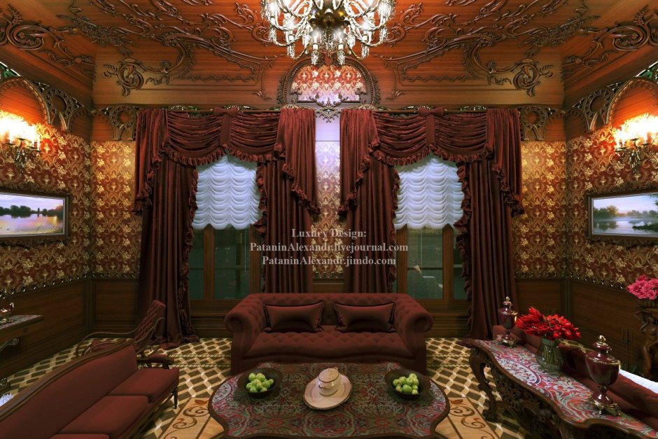 Luxury mansion gun room
