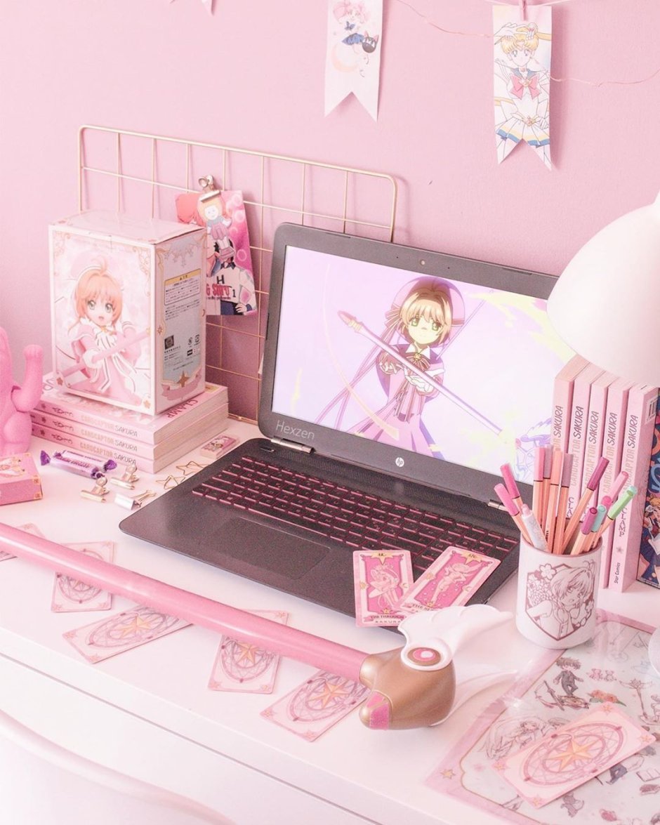 Cute pink room aesthetic
