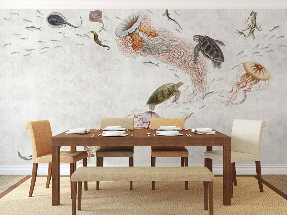 Modern dining room wall art