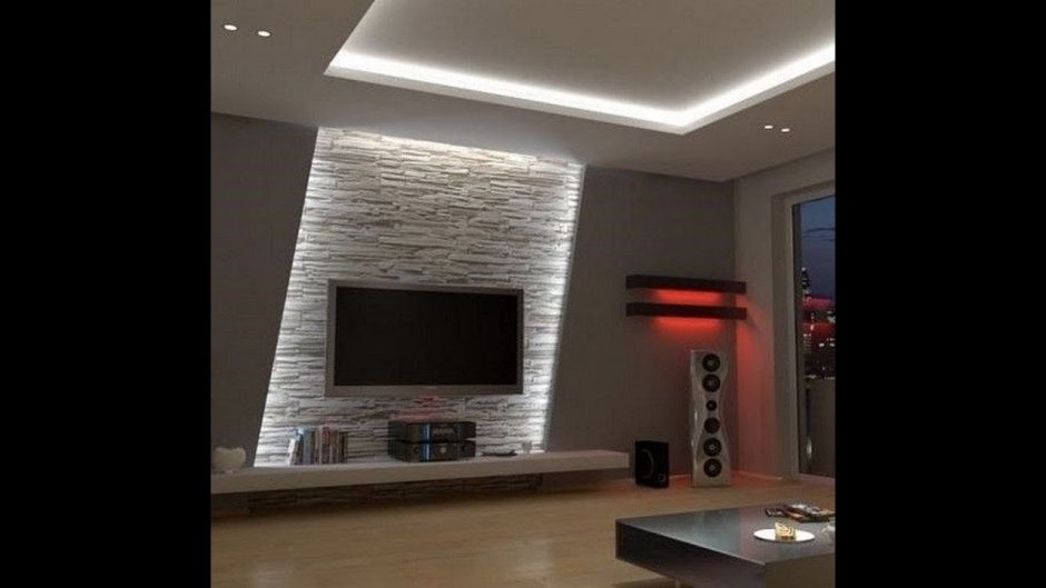 Wall ceiling design for living room