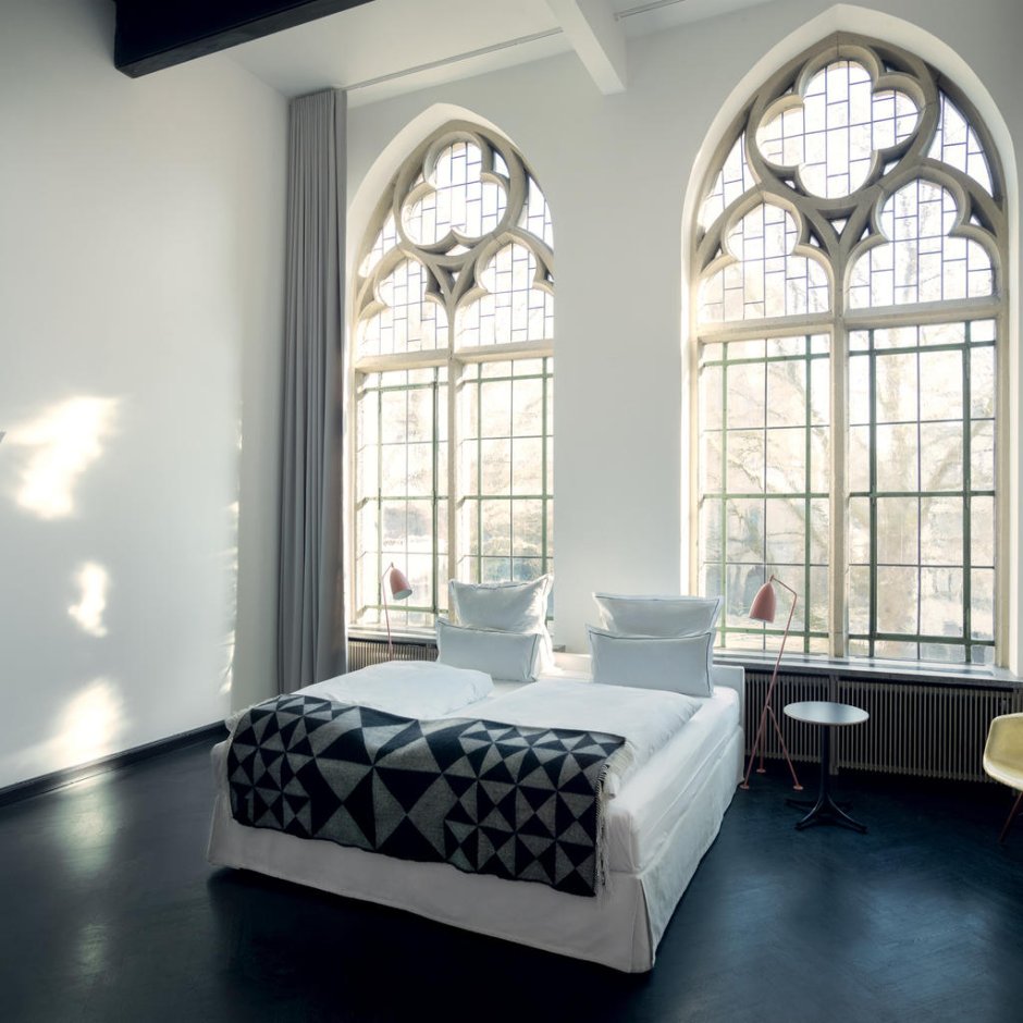 Modern gothic style living room