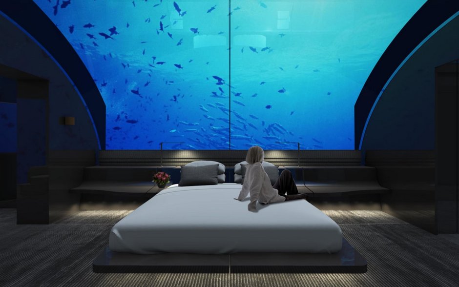 Atlantis underwater room