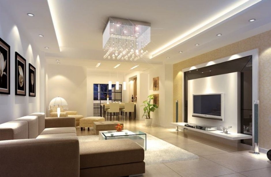 Decorative ceiling lights for living room