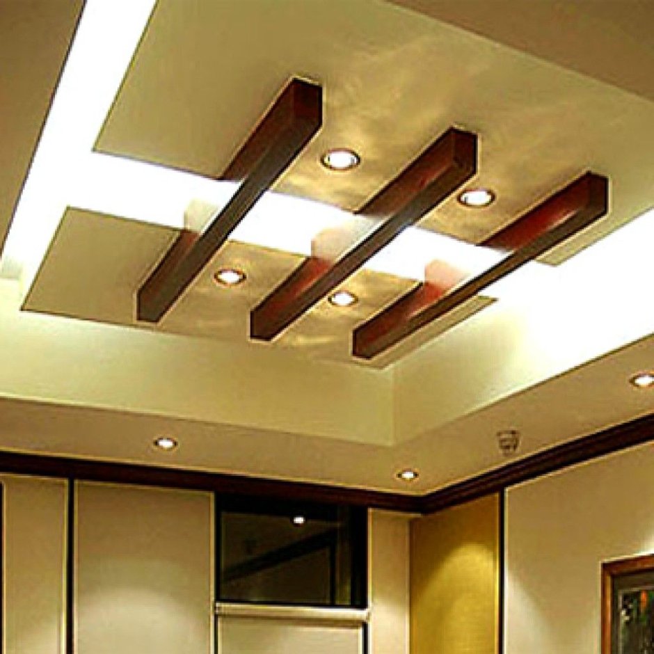 Pvc down ceiling design for drawing room