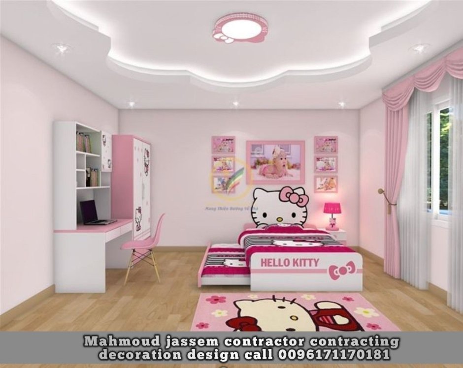 Hello Kitty Home Decor Adorable Hello Kitty Bedroom - Simple Hello Kitty  Room Decor (#2204892) - HD Wallpaper & Backgrounds Download