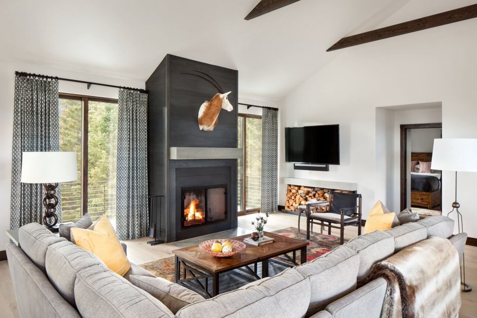 Living room ideas with fireplace