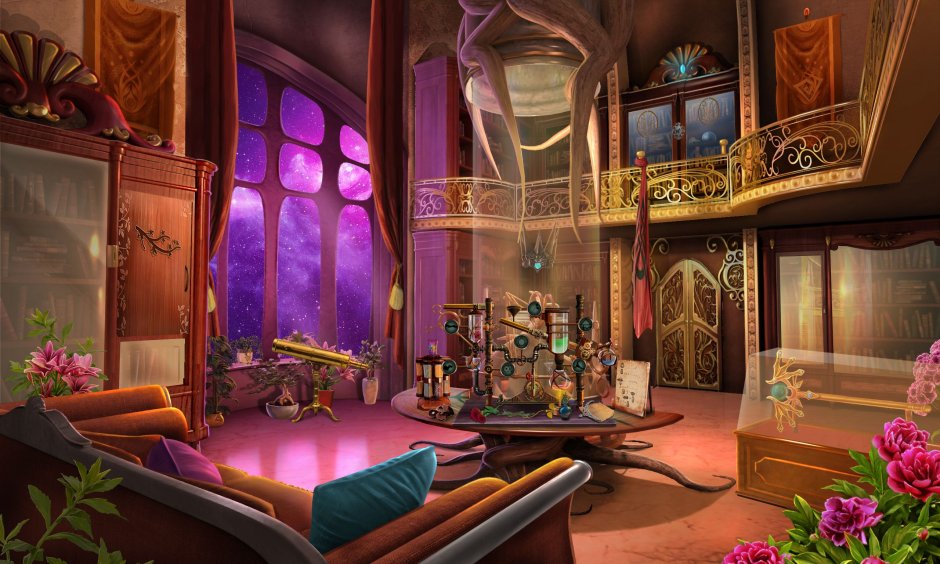 Fantasy style room