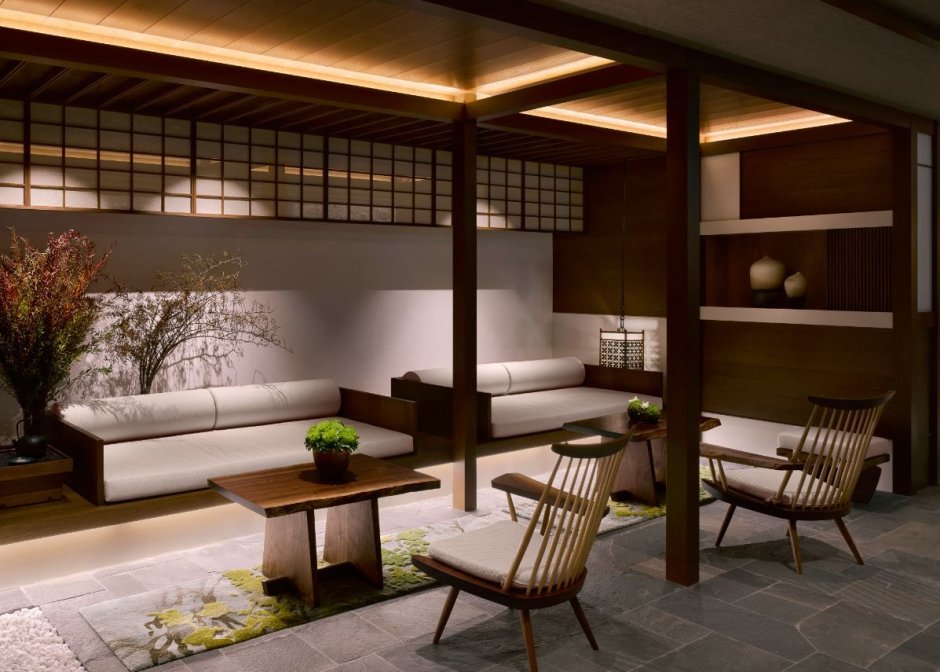Japanese meditation room