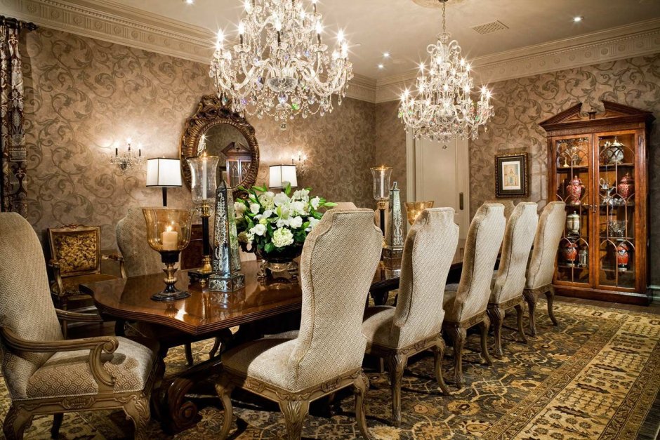 Luxury dining room design ideas
