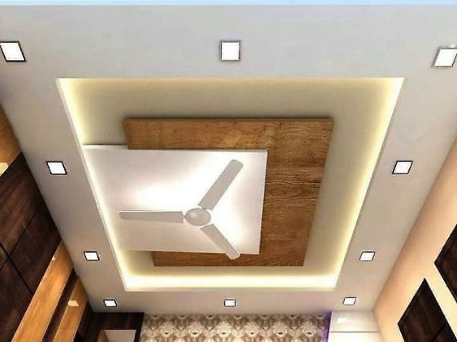 Living room mdf ceiling design